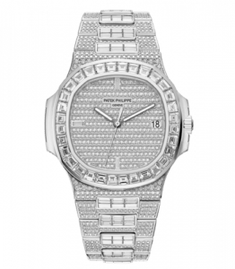 Nautilus 5719 White Gold / Diamonds