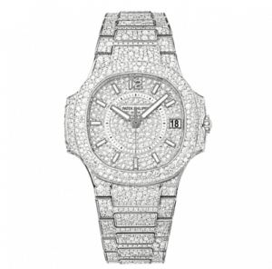 Nautilus 7021 White Gold / Diamond
