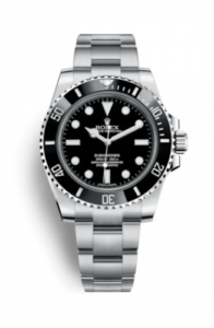 Submariner No-Date / Stainless Steel / Black / Cerachrom