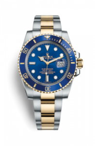 Submariner Date Rolesor / Blue / Cerachrom